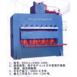 三聚氰胺貼面熱壓機價格、型號、用途信息