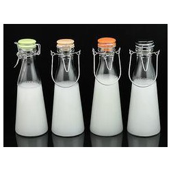 【薦】劃算的密封玻璃牛奶瓶，廠家供應(yīng)玻璃牛奶瓶