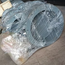 配對法蘭通風蝶閥煙道閥門